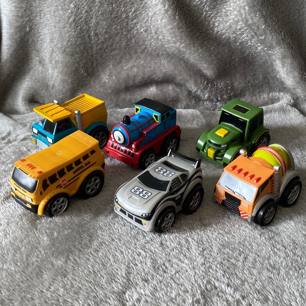 Kid Galaxy soft body pull back vehicles